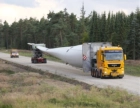 Wind turbines Transport - Truck